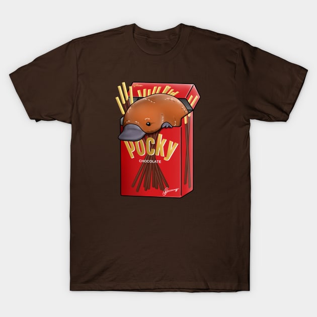 Pockypus T-Shirt by Akiraj